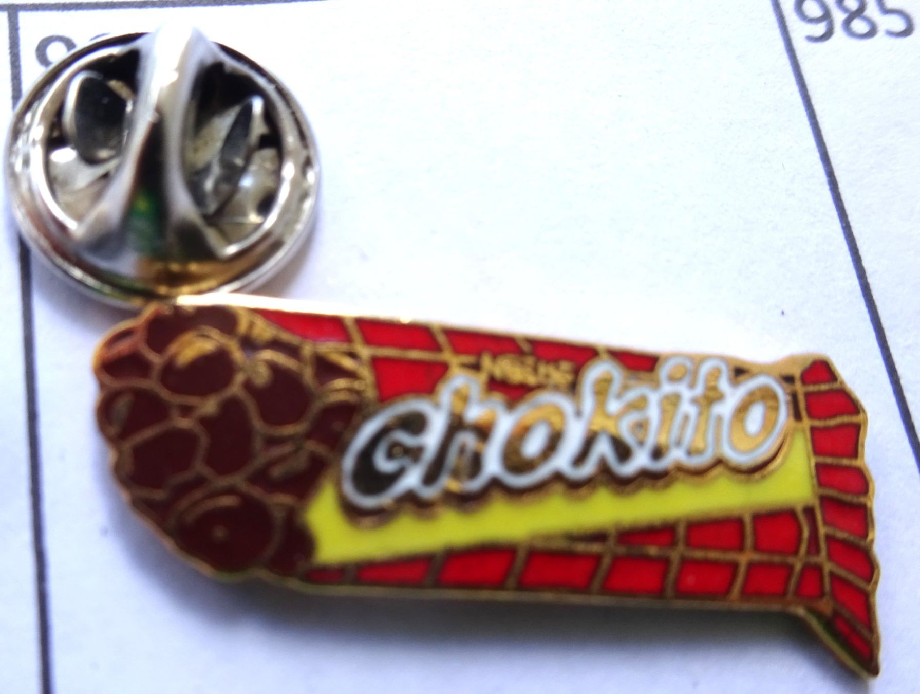 Plaquettes & Badges: Pin  CHOKITO  Schokolade – D'occasion à Utzenstorf par BUtter81