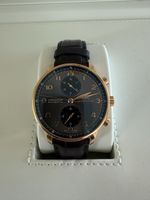 IWC Portugieser 18k Chronograph IW371482, Top Zustand!
