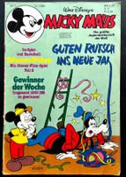 Mickey Maus Nr. 1  3.1.1984 mit Beilage