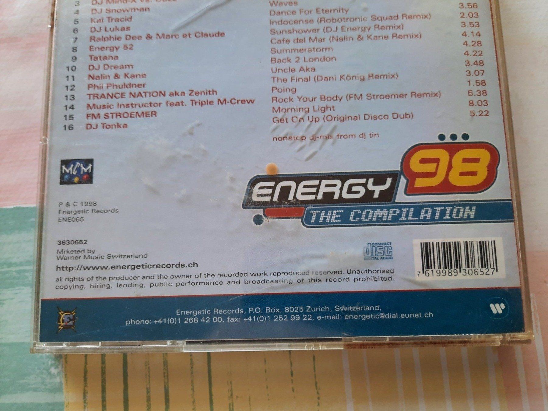 CD: CD Energy 98 - The compilation – Usato da Pully venduto da bro_n52j 4