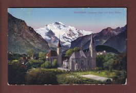 INTERLAKEN - Kirchen - 1917 Feldpost