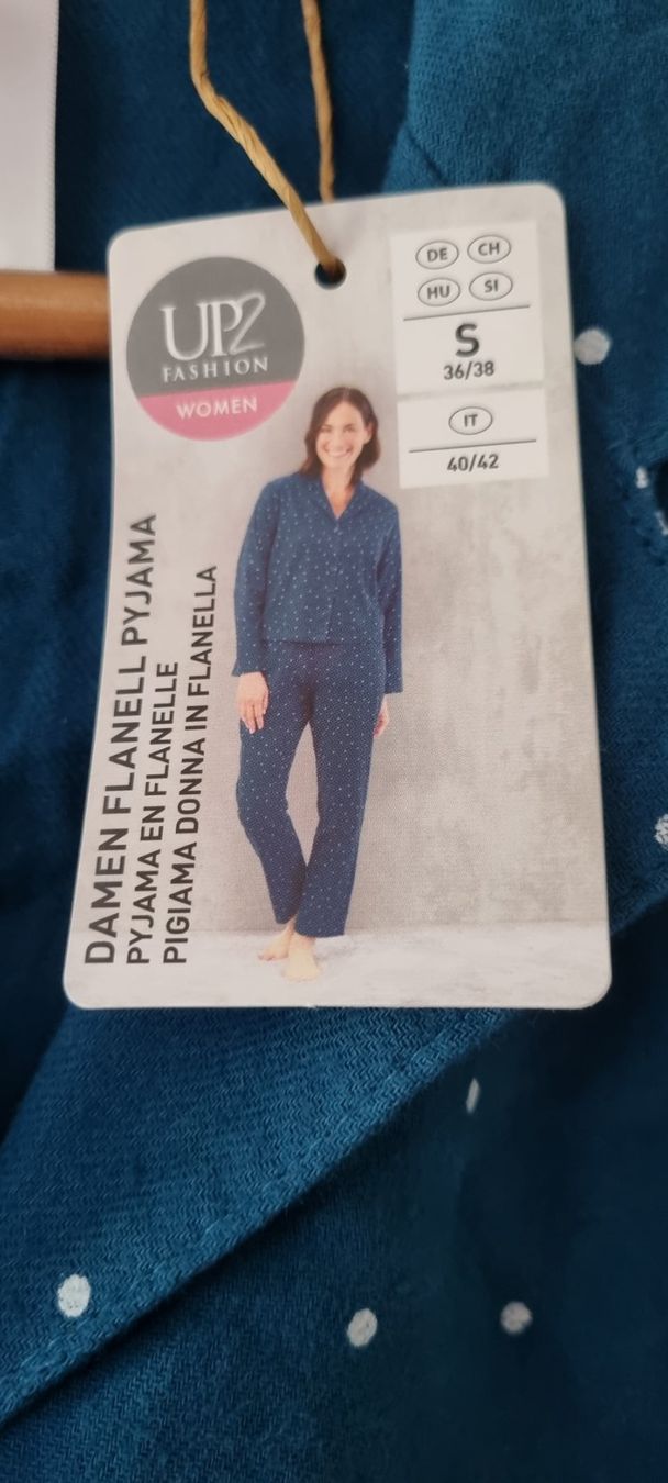 Negligees & Pyjamas: UP2 Damen Pyjama Flanell Gr. S Neu – Neu (gemäss Beschreibung) aus egliswil von Maggy6 1
