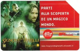 Telefonkarte Italien PF€-149 Herr der Ringe