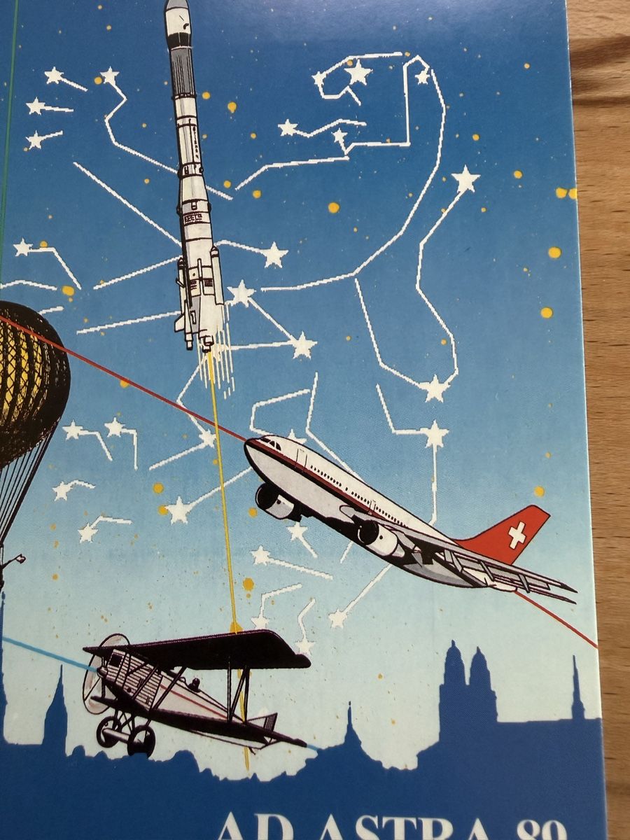 Cartoline: Karte AD ASTRA 89 – Usato da Grenchen venduto da Bastet007 3