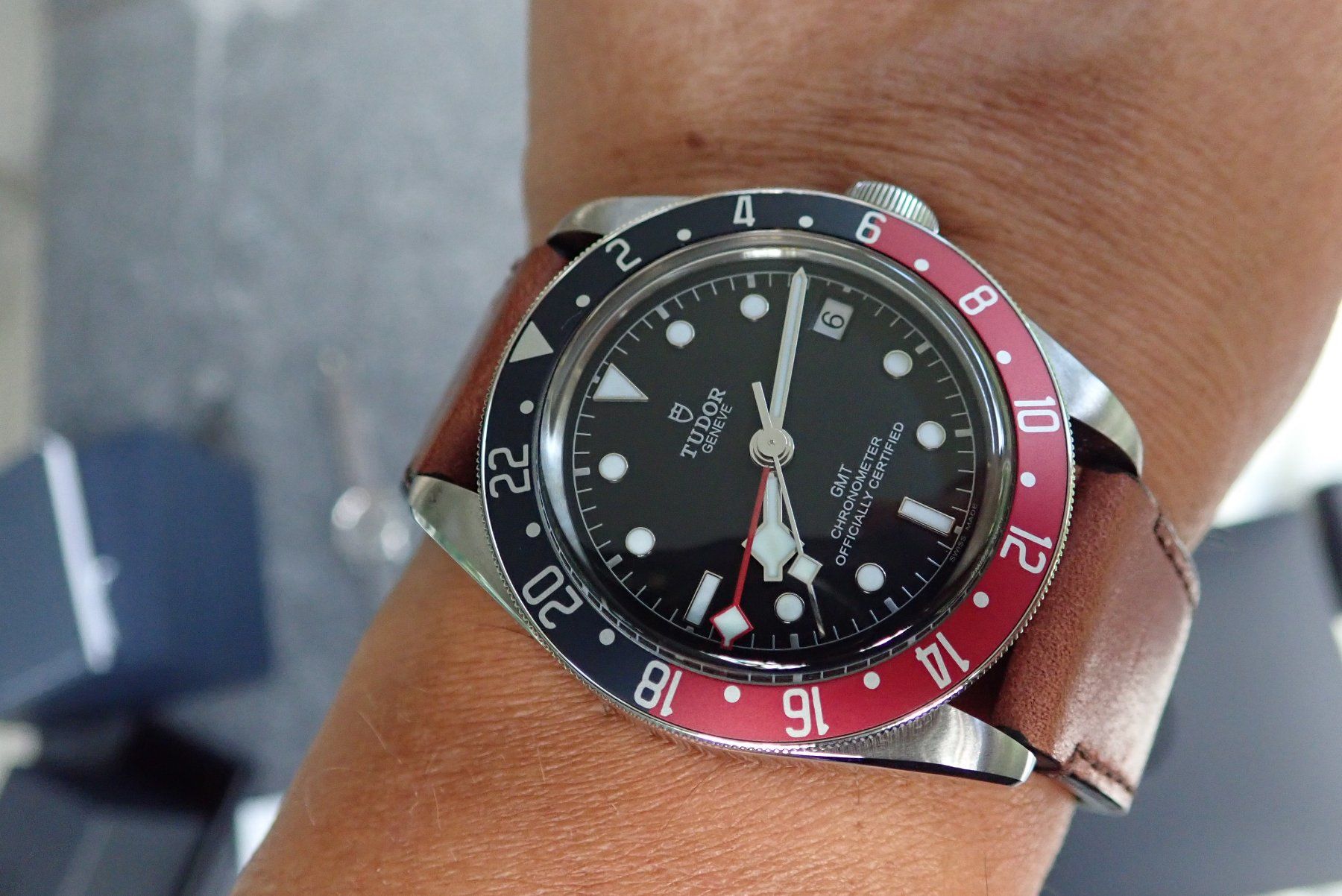 Tudor Orologi: TUDOR BLACK BAY GMT FULL SET AUTOMATIC CHRONOMETER – Usato da Wohlen AG venduto da kingwatcheshere 1
