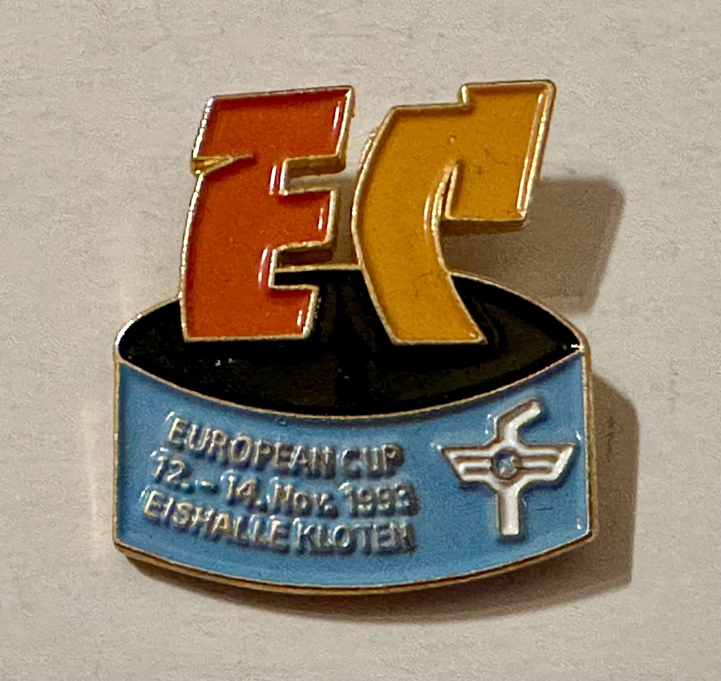 Spille & Fermagli: EHC Kloten vintage pin – Usato da Contone venduto da Chaos76