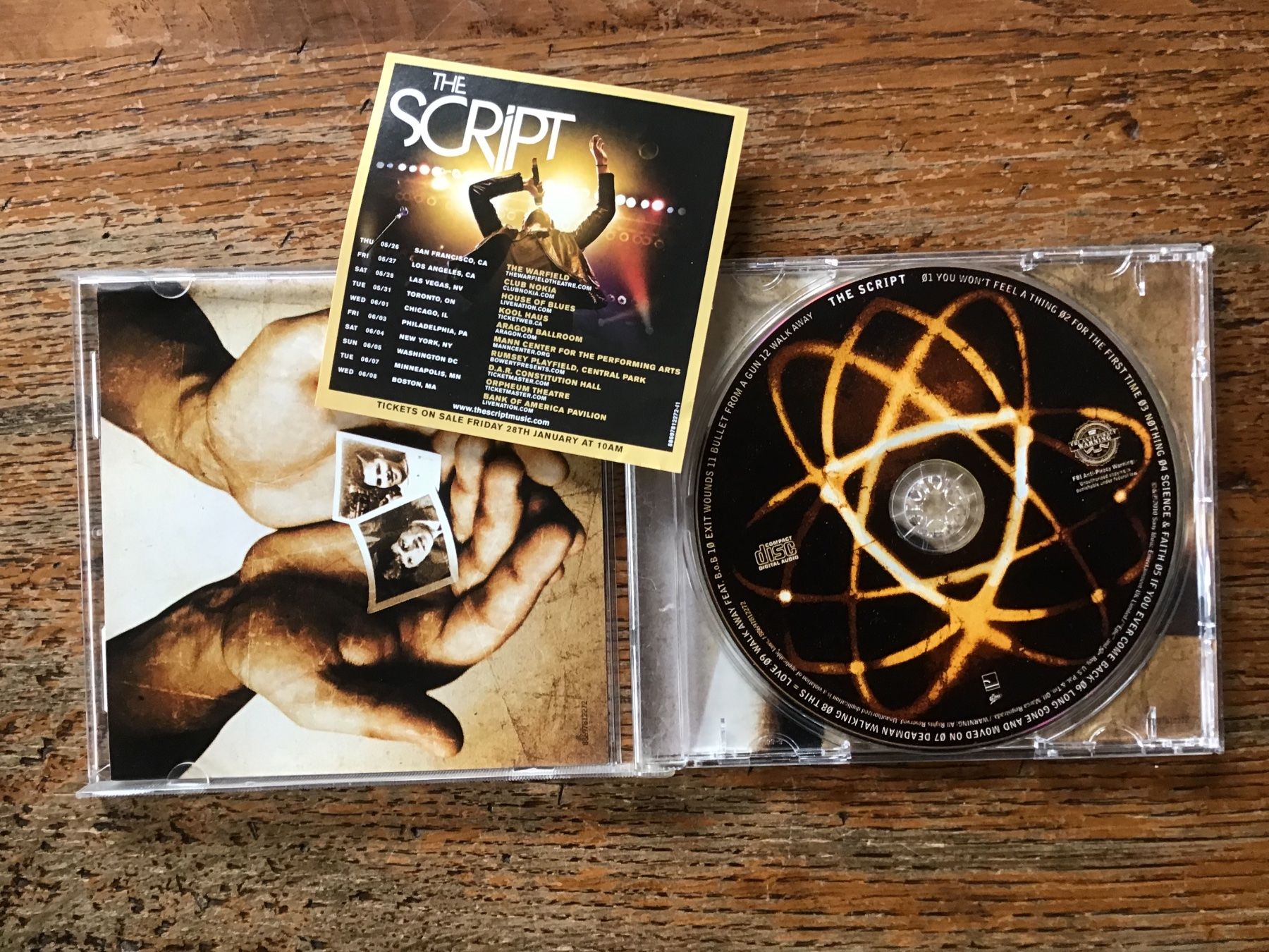 CDs: CD The Script Science & Faith – D'occasion à Fully par Ruby97 1
