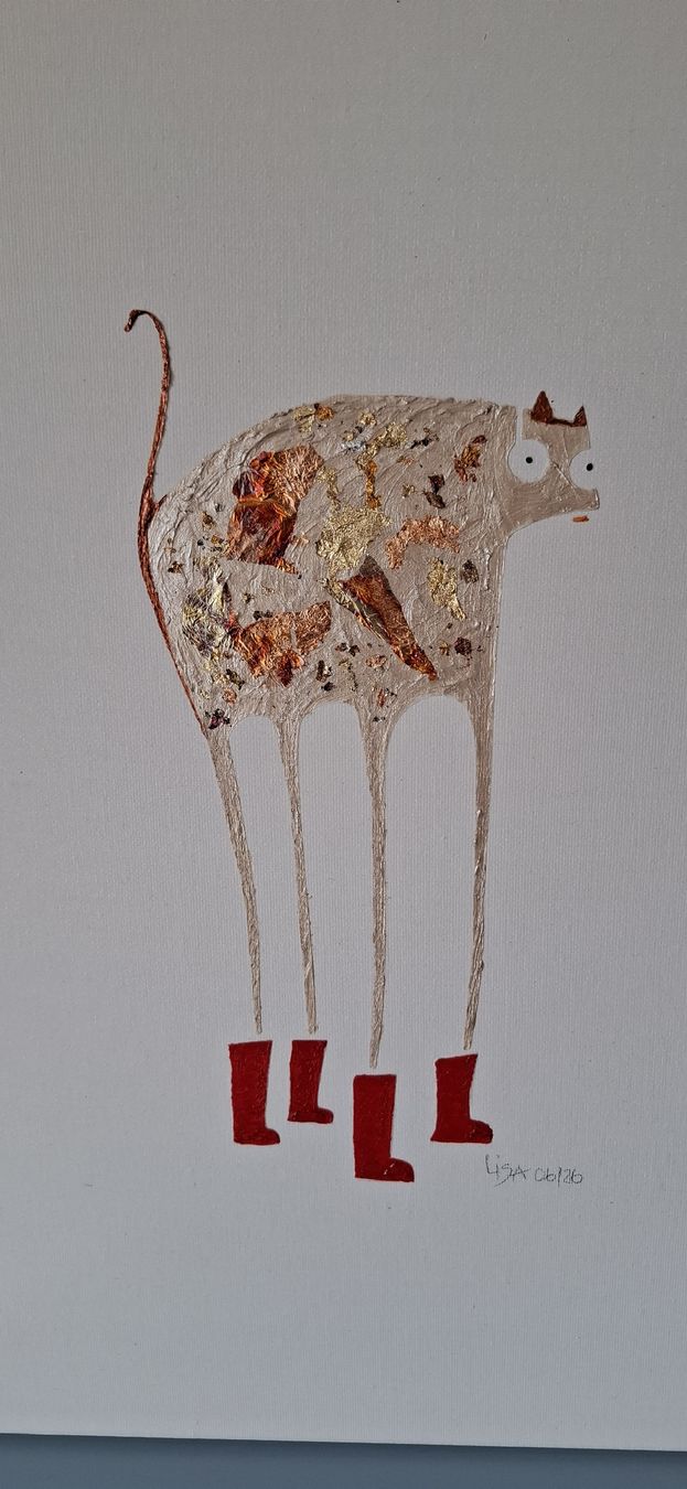 Gemälde: Gemälde Edelkatze – Neu (gemäss Beschreibung) aus Heimberg von lisari01 1