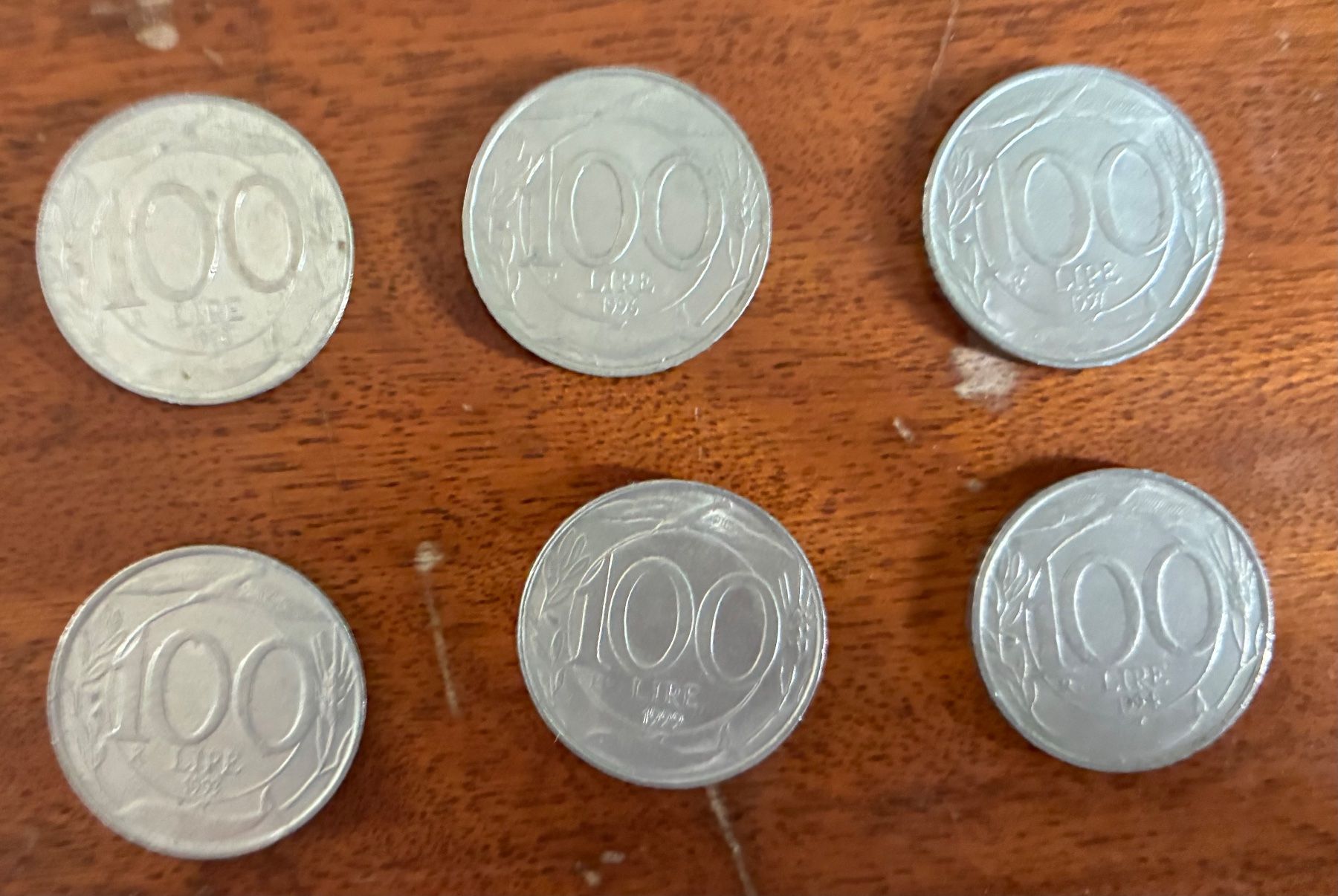 Toutes les monnaies: 100 lire italiennes – D'occasion à Paudex par micinque
