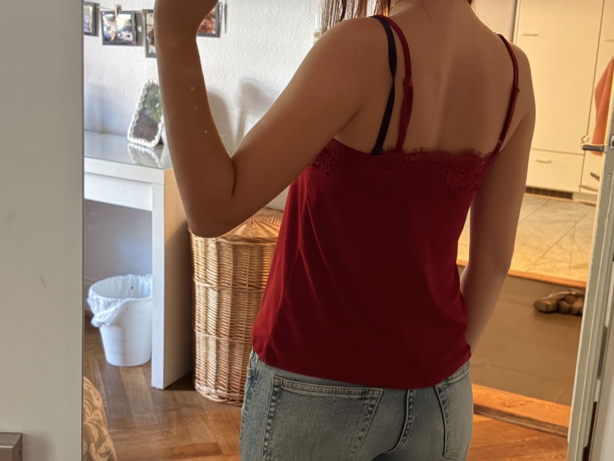 Tops: Rotes Top – Neu (gemäss Beschreibung) aus Basel von ibs_5cql 1