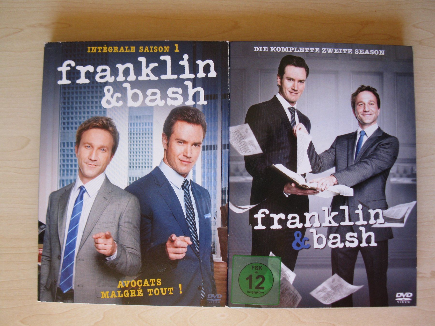 Tutti i DVDs: DVD - Franklin & Bash, Anwaltserie - Staffeln 1 + 2 – Usato da St. Margarethen TG venduto da Schachmatt