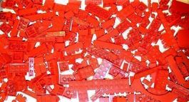 Lego 200 Roten Teile Pièces Rouges -L43
