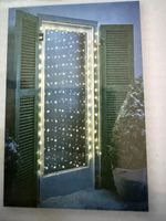 LED-Vorhang Sterne 144 warmweisse LEDs neu