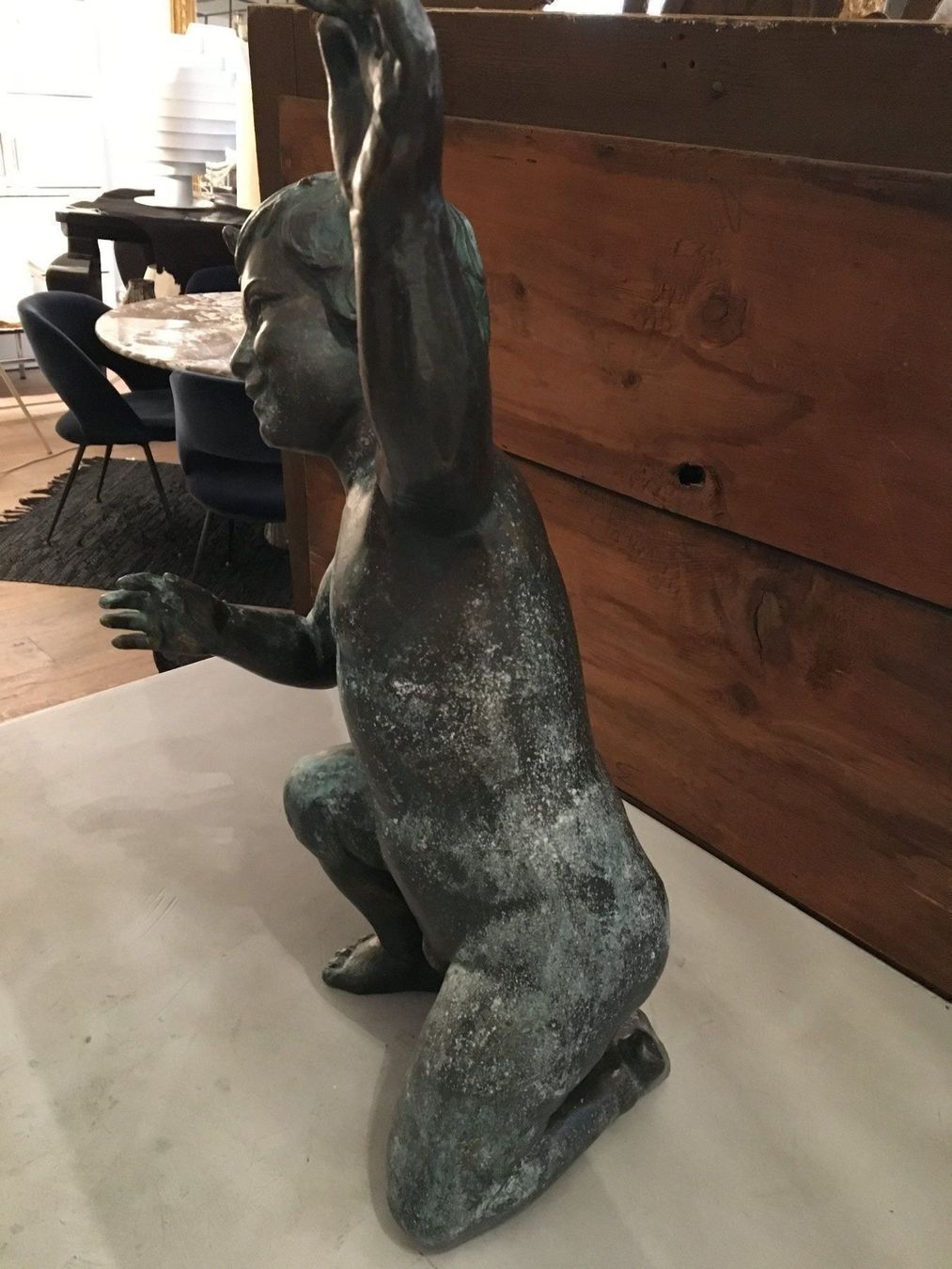 Skulpturen & Statuen: Grosse Skulptur Knabe Putto Bronze 57 cm – Gebraucht aus Wald ZH von mo-zart 2