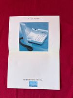 Telefon Prospekt-Blatt Telecom PTT Tritel Guarda