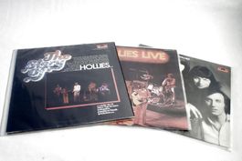3x HOLLIES, 33 RPM, Vinyl, gute Pressungen, toller Zustand