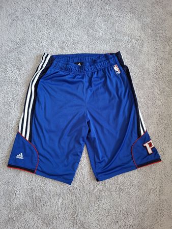 Shorts Adidas NBA Detroit Pistons bleu taille S/P 