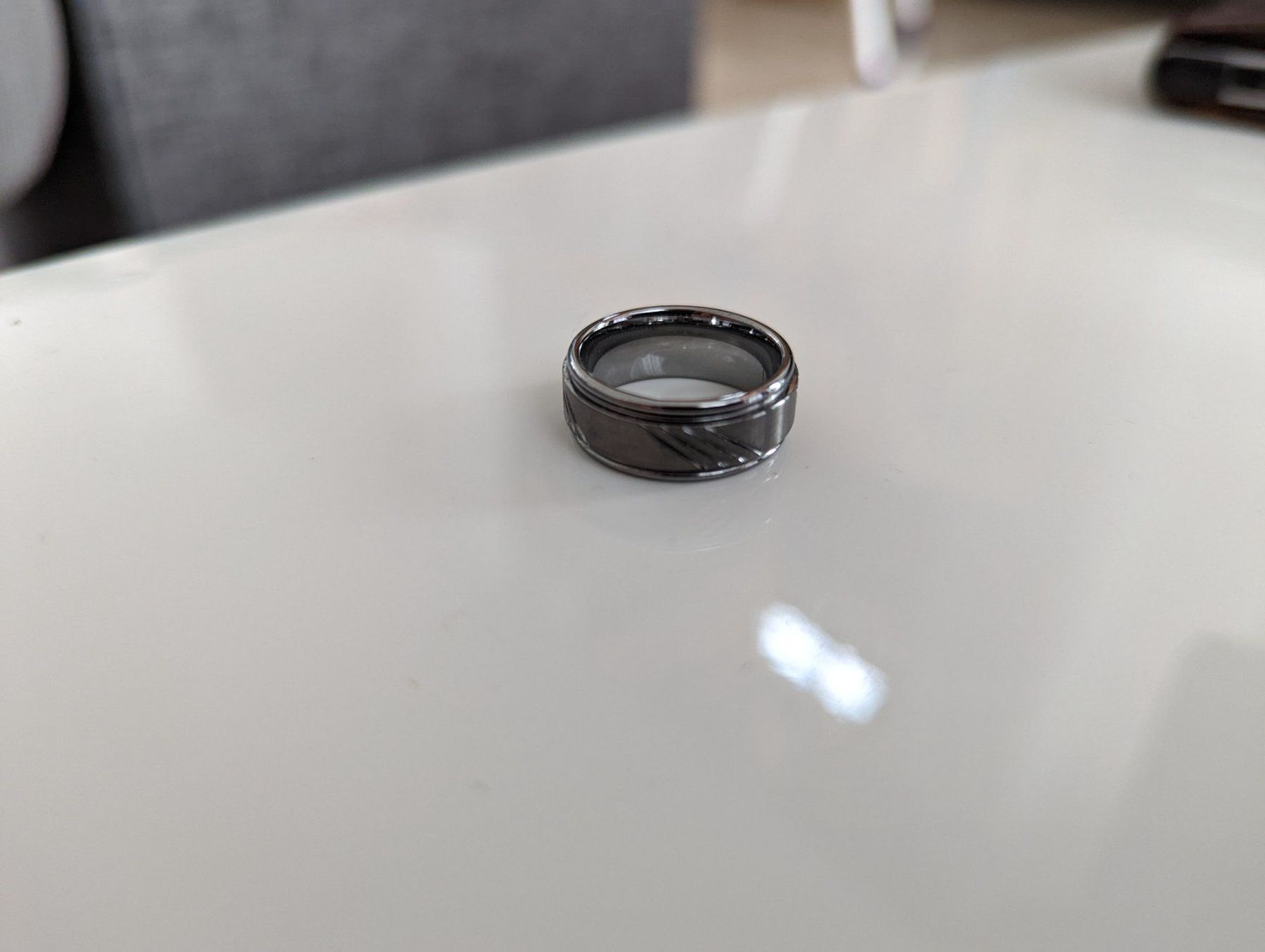 Anelli: Partnerring aus Wolfram – Nuovo (secondo la descrizione) da Bremgarten AG venduto da recbitw 1