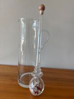 Wasserkrug & Steinbehälter Stab, nie benutzt