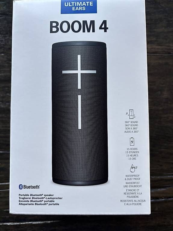 Ultimate Ears Casse acustiche: Ultimate Ears Boom 4, neu – Nuovo e nell'imballaggio originale da Dozwil venduto da Legeh