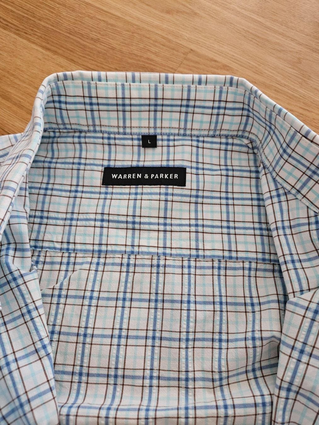 Camicie: Warren & Parker Hemd, Gr. L, Herren, Kurzarm – Usato da Bellach venduto da RE-NA 2