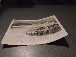Ansichtskarte Arosa Weisshorn - Sattelhütte, gelaufen