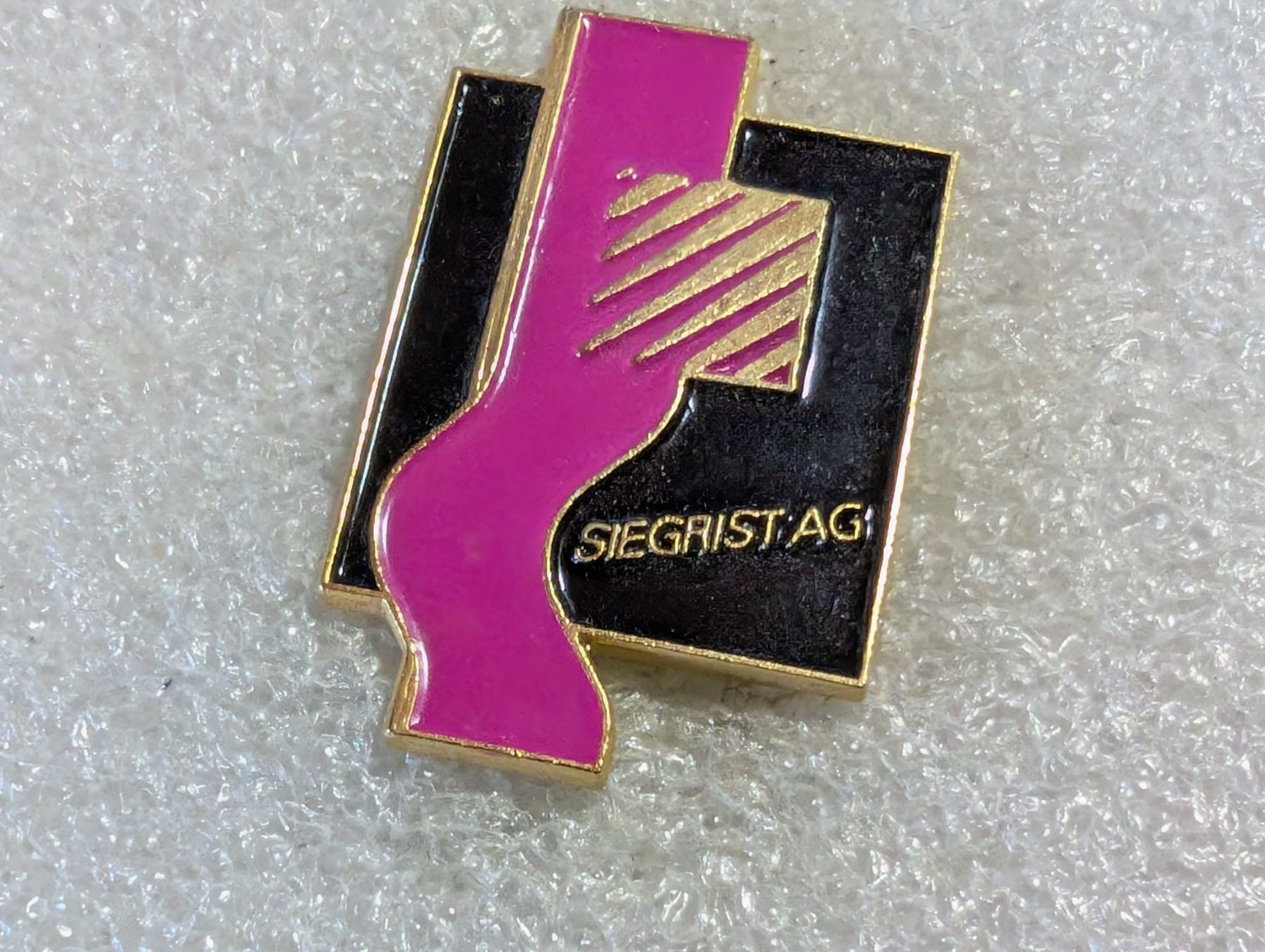 Placchette & Badge: Ansteckpin 152: Siegrist AG – Usato da Oppligen venduto da Pin-Fall-Shop