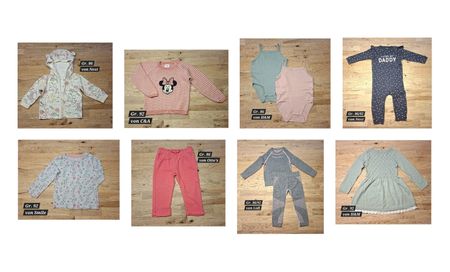 Kleiderpaket Mädchen Grösse 86 bis 92