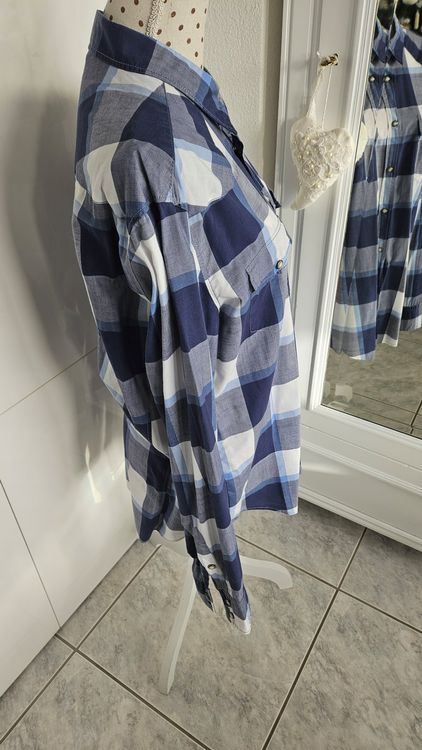 Hugo Boss Camicie: Blaues Herrenhemd Gr. XL Baumwolle Boss Orange – Usato da Gossau ZH venduto da Goes05 3