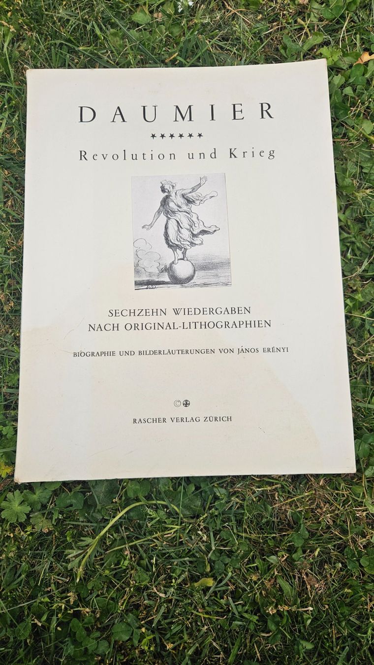 Grafica & Litografie: Fascicolo Daumier "Revolution und Krieg" – Usato da Melano venduto da H-Sara