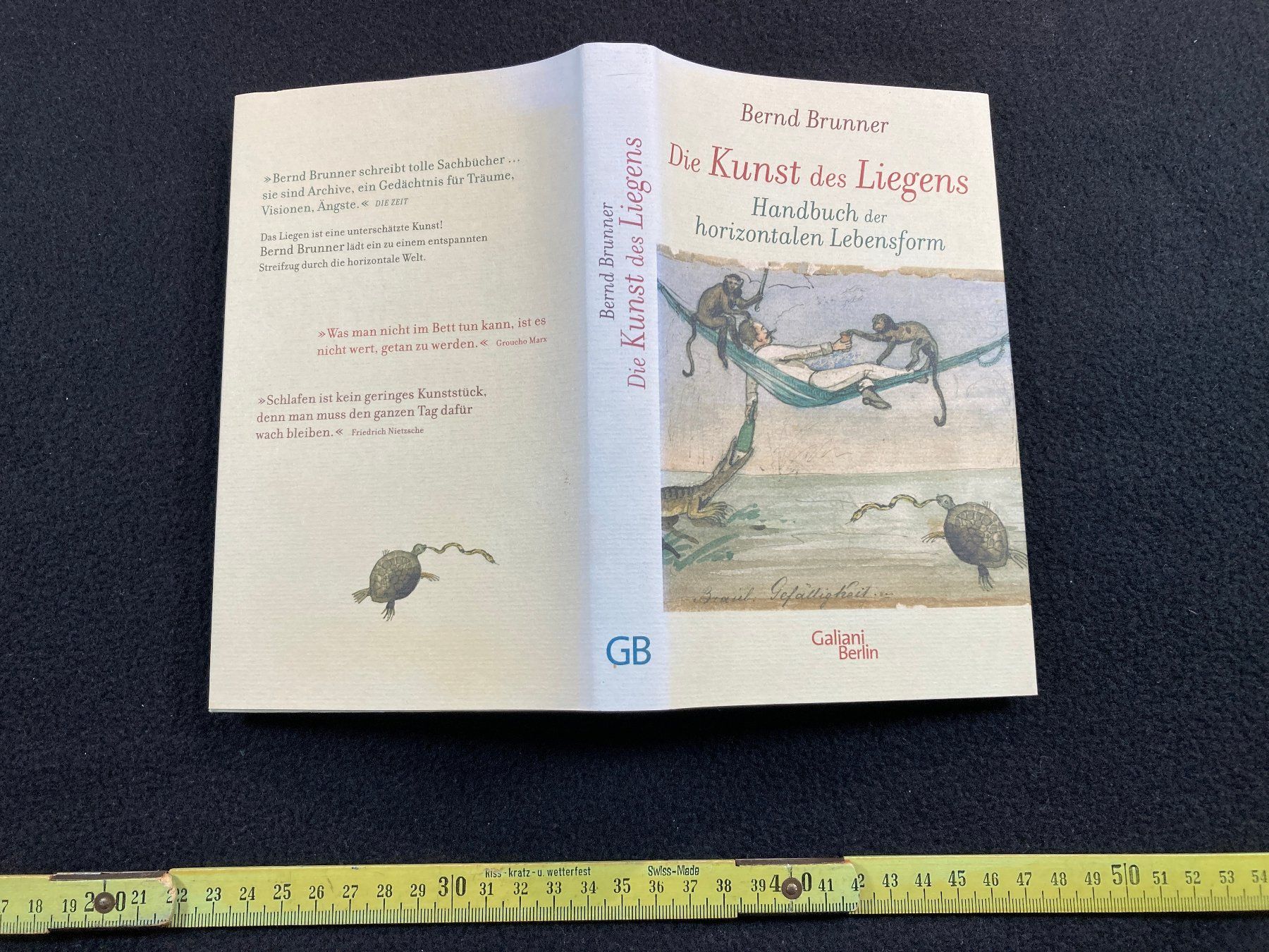 Libri: Bernd Brunner: Die Kunst des Liegens – Usato da Lenzburg venduto da fh1 1