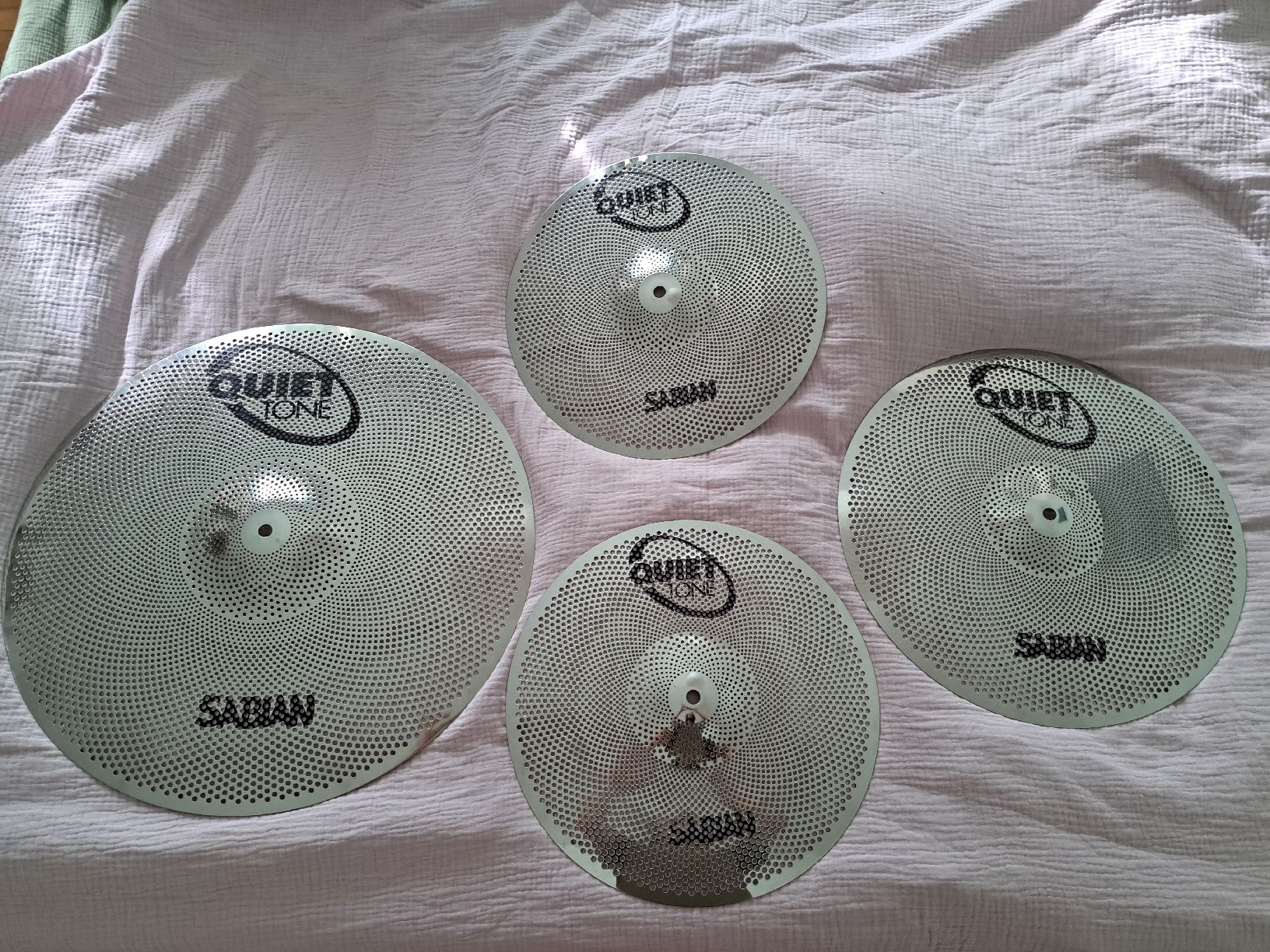 Sabian Strumenti musicali: Sabian Quiet Tone Cymbal Set – Usato da Kriens venduto da mrkk