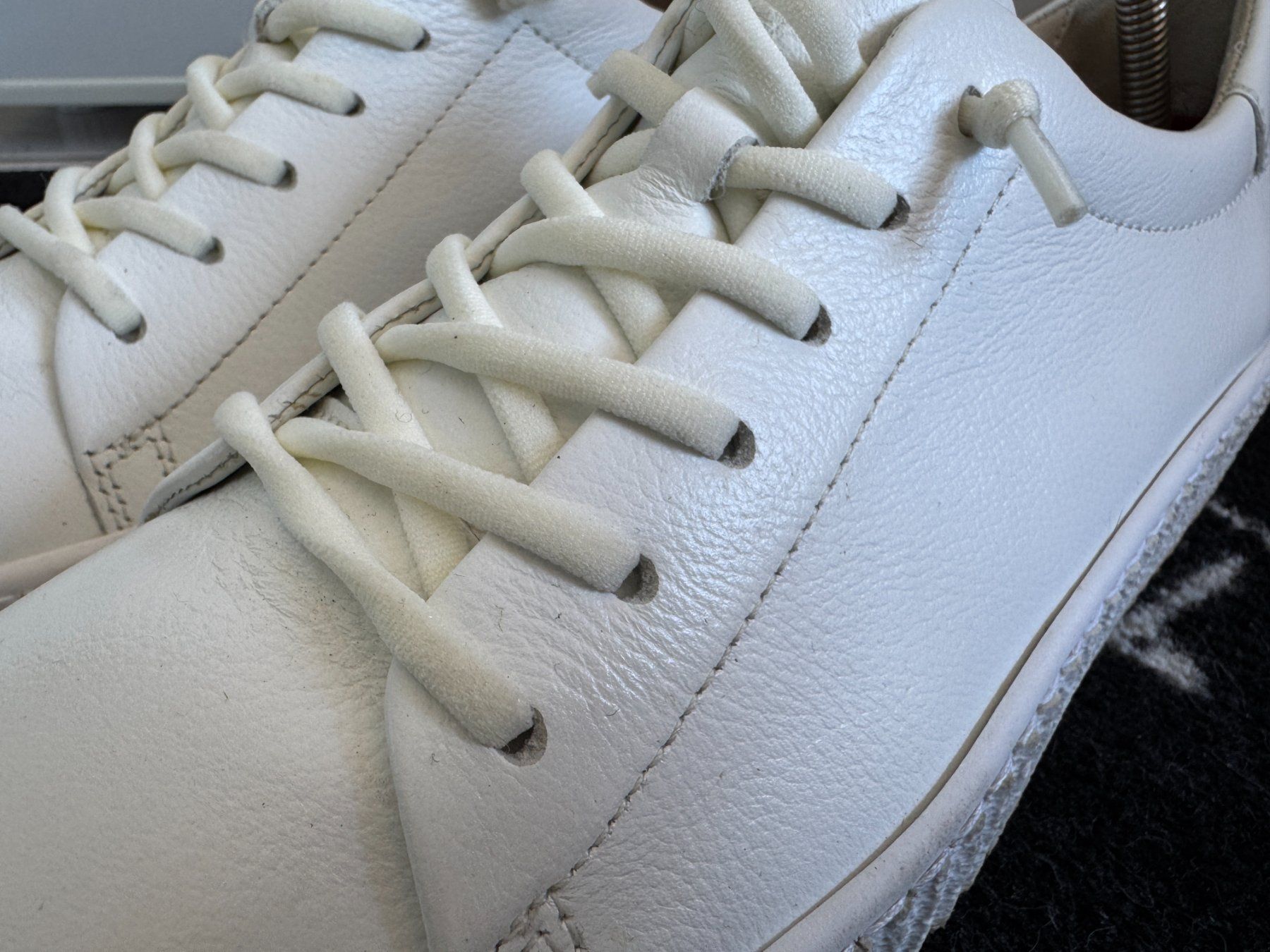 Gabor Scarpe da donna: Gabor Leder Sneaker weiss – Usato da Wittenbach venduto da Quills 1