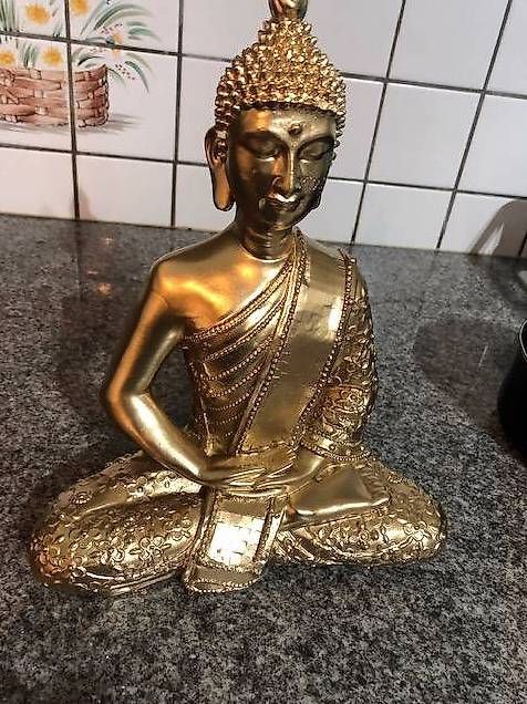 Sculture & Statue: Statuette doré de Bouddha hauteur 27cm – Usato da Le Grand-Saconnex venduto da aru_jl2c 1