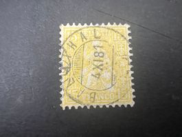 Sitzende Helvetia 1881  No.39  super gest.Balsthal  (D754)