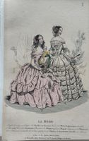 Antike Lithographie, Mode, Paris, um 1840
