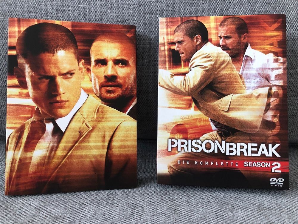Tutti i DVDs: Prison Break - Die komplette zweite Staffel – Usato da Zollikofen venduto da jde_72zf