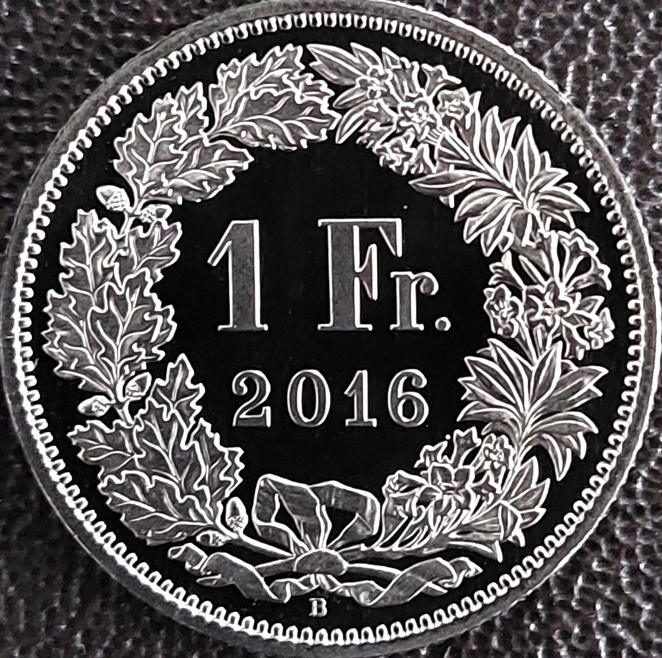 Tutti le monete: 1 Franken 2016 stgl. / aus Münzsatz – Nuovo (secondo la descrizione) da Arch venduto da coinsandmore