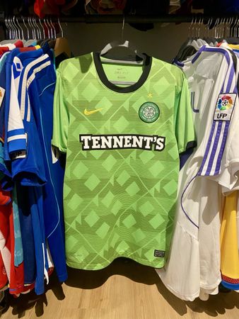 Original Celtic FC 2010-11 Away Nike Football Jersey
