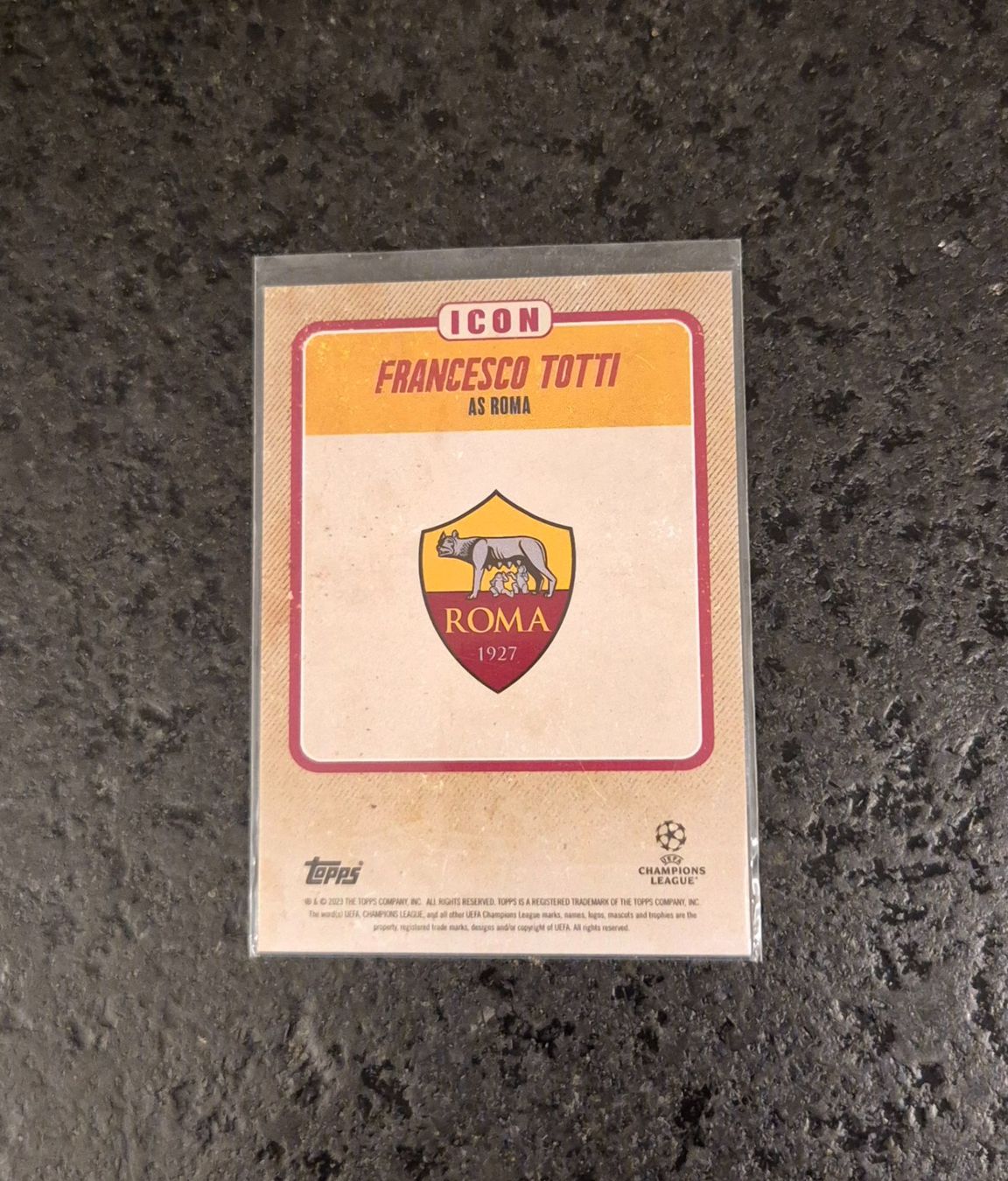 Topps Carte collezionabili: Francesco Totti - AS Roma - Topps – Nuovo (secondo la descrizione) da Burg AG venduto da Danoe 1