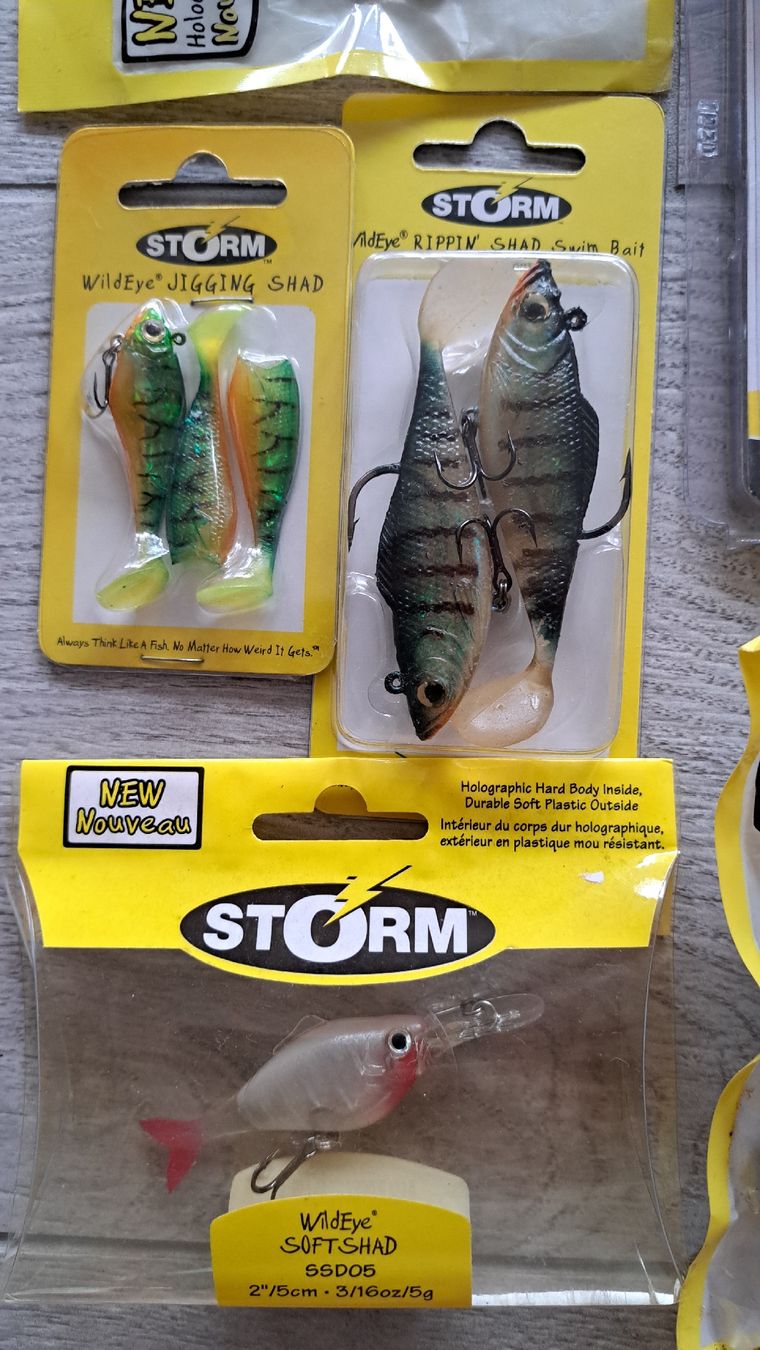 Esche: Leurre de pêche Storm WildEye. – Nuovo e nell'imballaggio originale da Marin-Epagnier venduto da pavelu 1