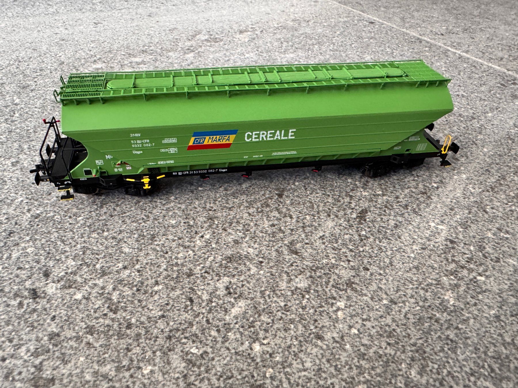 Albert Modell Trains électriques: Albert-Modell 933018 RO-CFR Uagps Getreidewagen – D'occasion à Basel par szbdsfrjs 3
