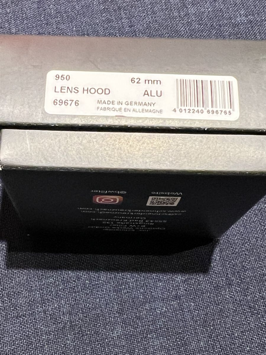 Obiettivi: B+W Gegenlichtblende 62mm 950 – Nuovo (secondo la descrizione) da Au ZH venduto da swissmatchpoint 3
