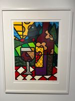 Romero Britto / Red Wine