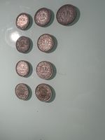 Silbermünzen Schweiz Geld Münzen