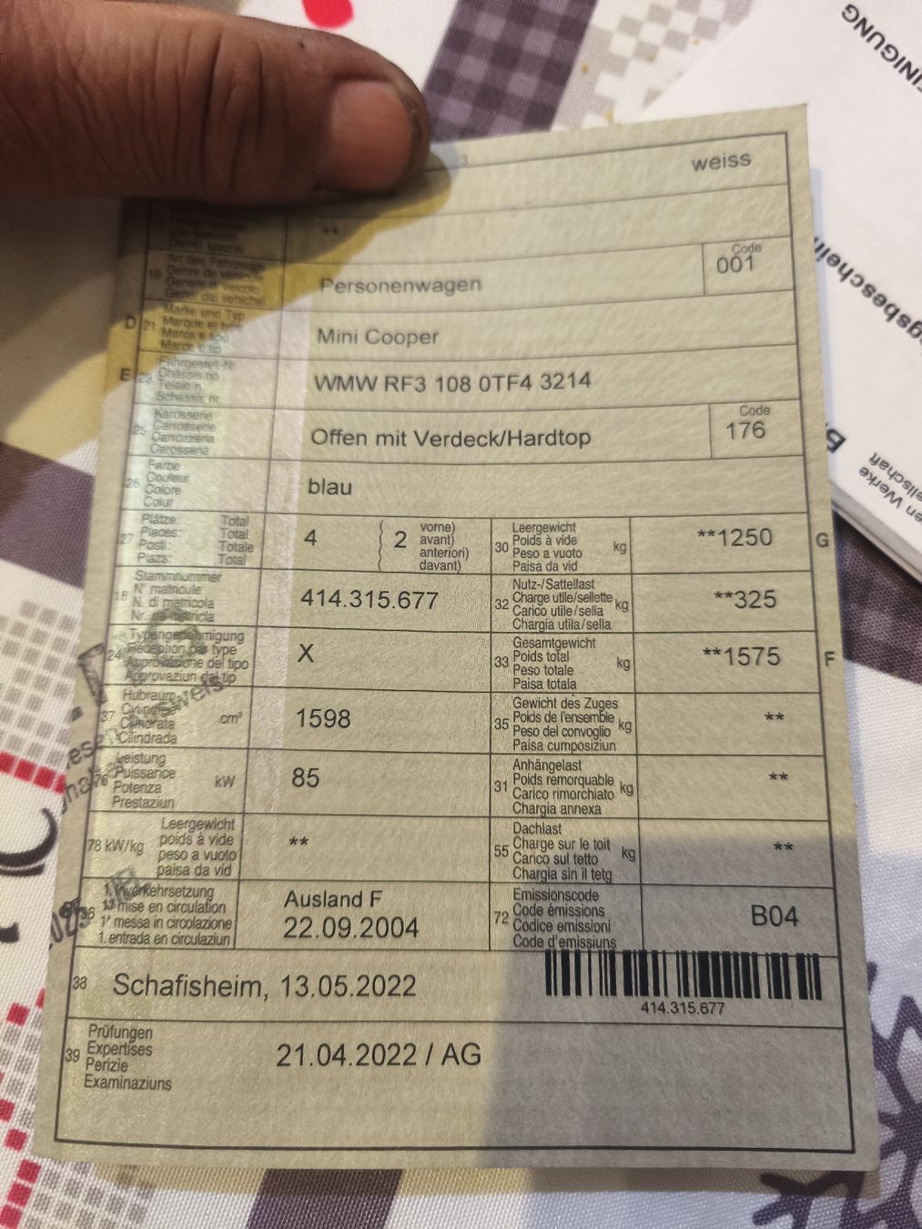 Mini Automobili: mini Cooper 1.6 cabrio JCW kit – Usato da Basel venduto da Robi_roberto 6