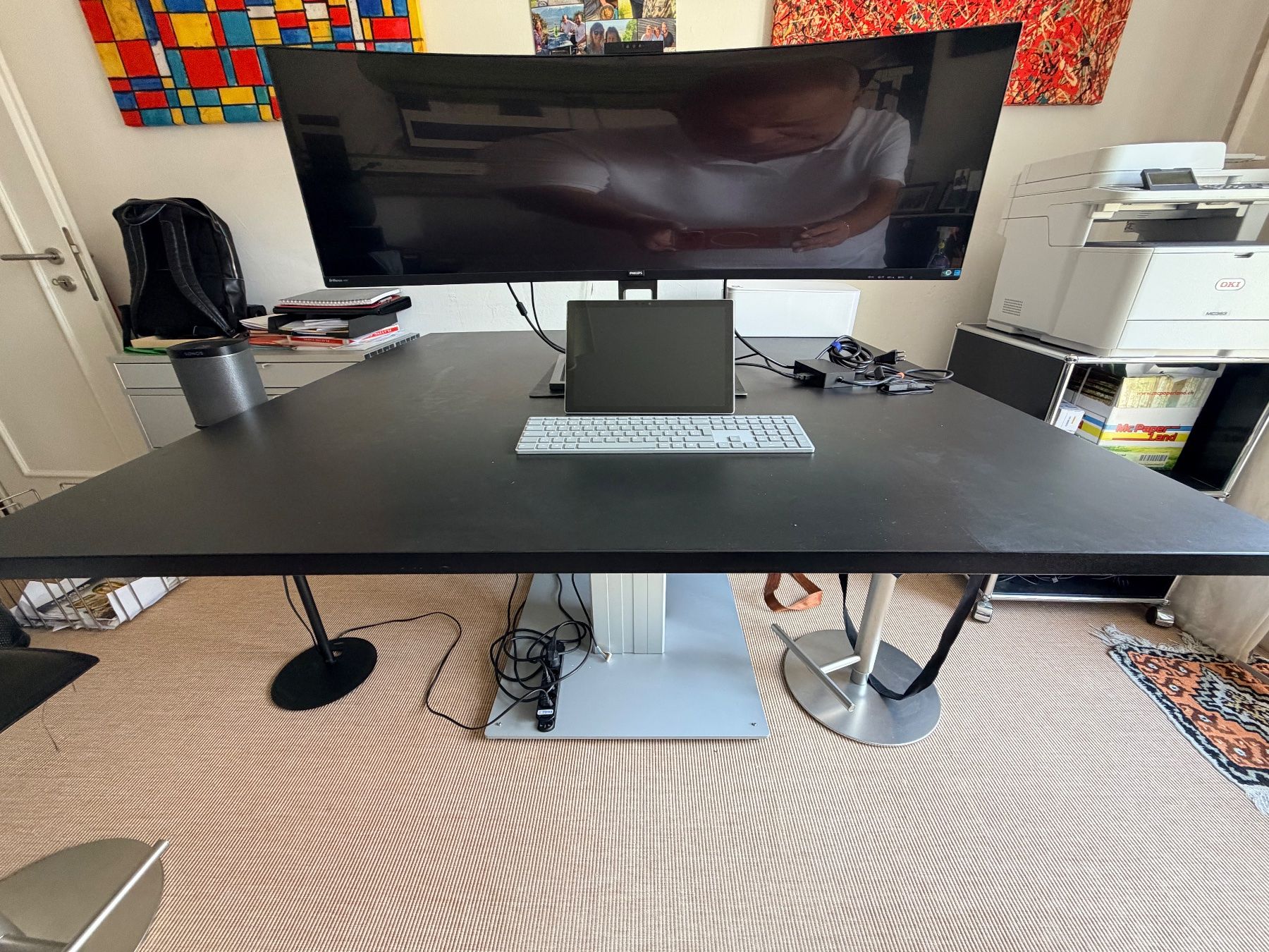 Schreibtische: Sitz-Stehtisch Denz D3 140x140 – Defekt aus Altendorf von Axia8852 1