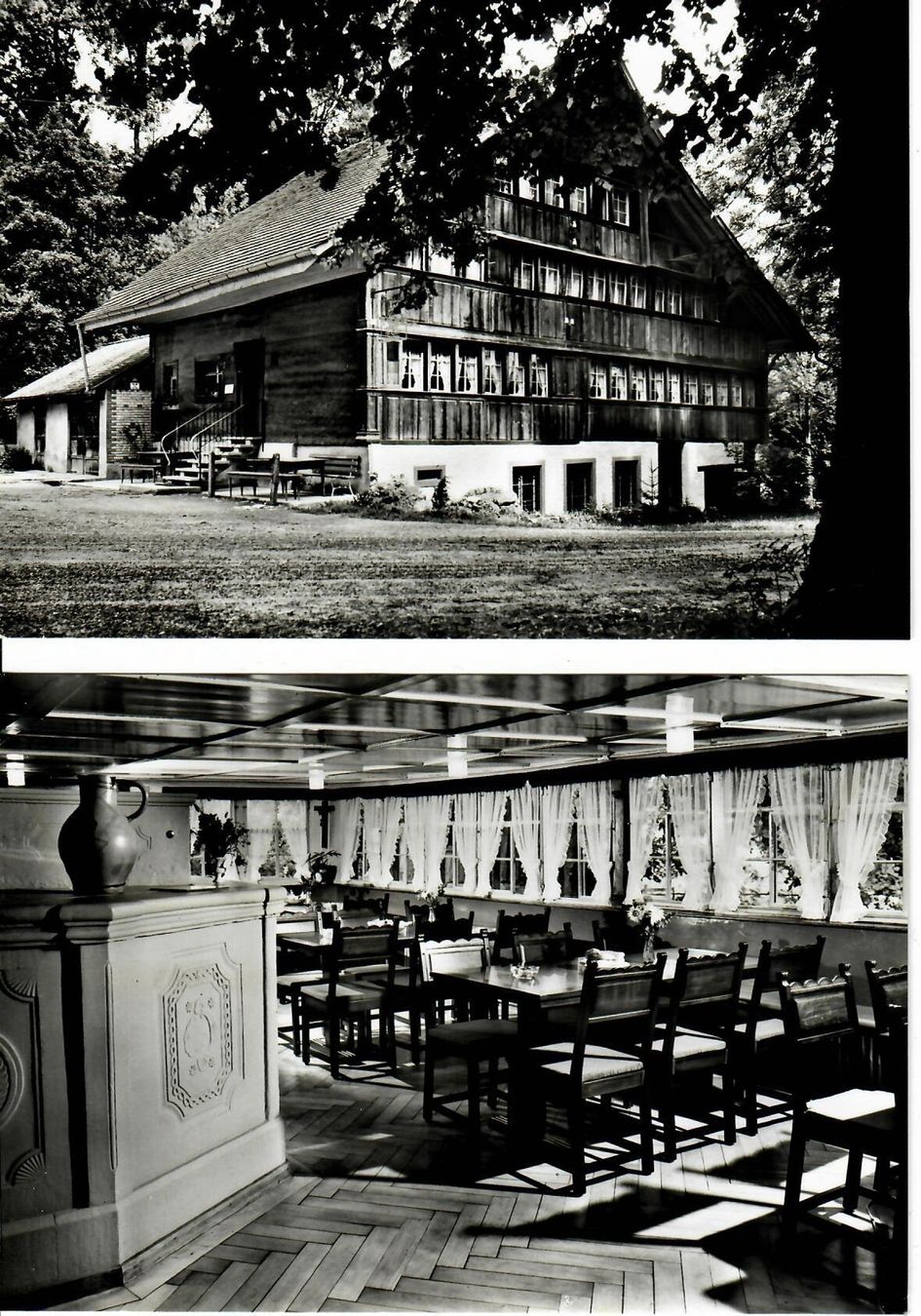 Cartoline postali: Henessenmühle - Gossau – Usato da Hochdorf venduto da Ziegel-16