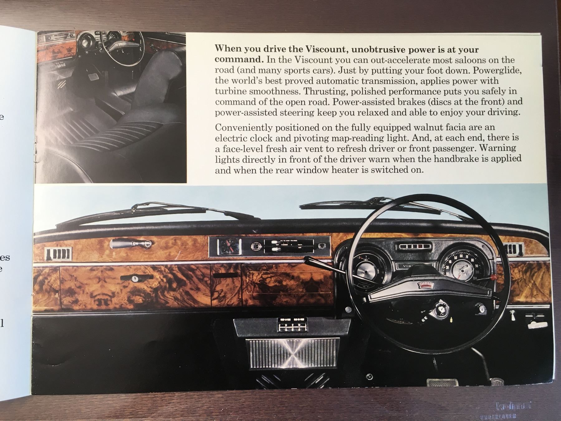 Dokumente: Originalprospekt Vauxhall Viscount – Gebraucht aus Safenwil von efclassics 2