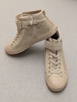 Geox Mädchen Sneaker, Gr. 36, Weiss/Gold - Top Zustand!